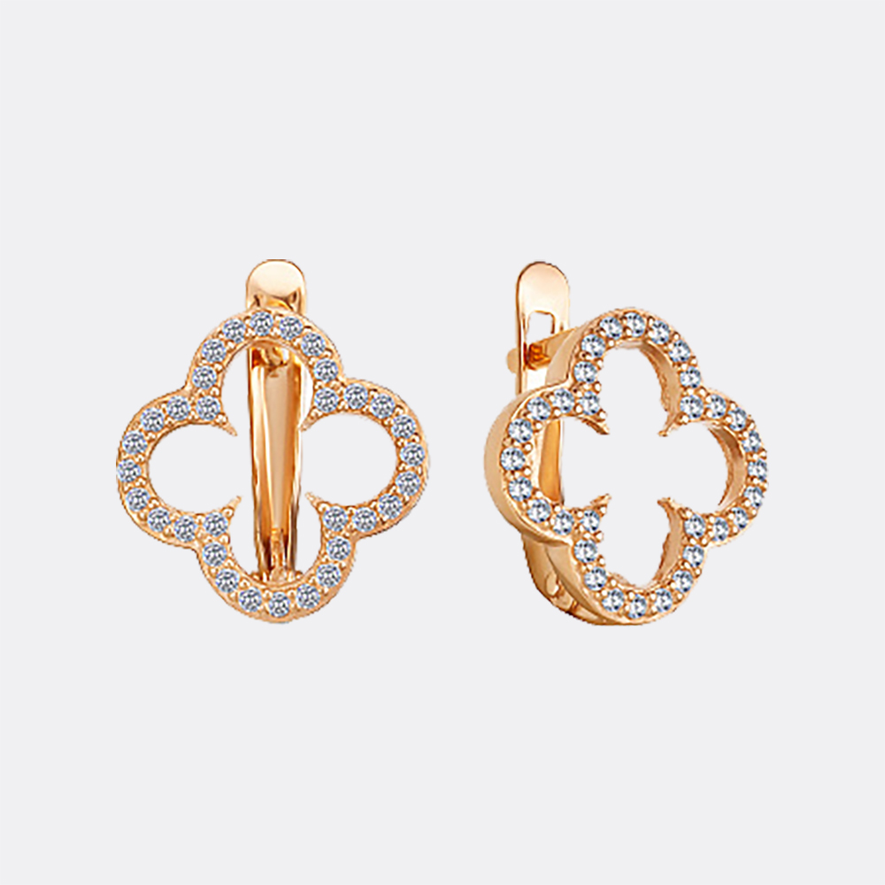 картинка Серьги Вознесенский ювелирный завод из серебра 925 пробы от ювелирной компании Арт