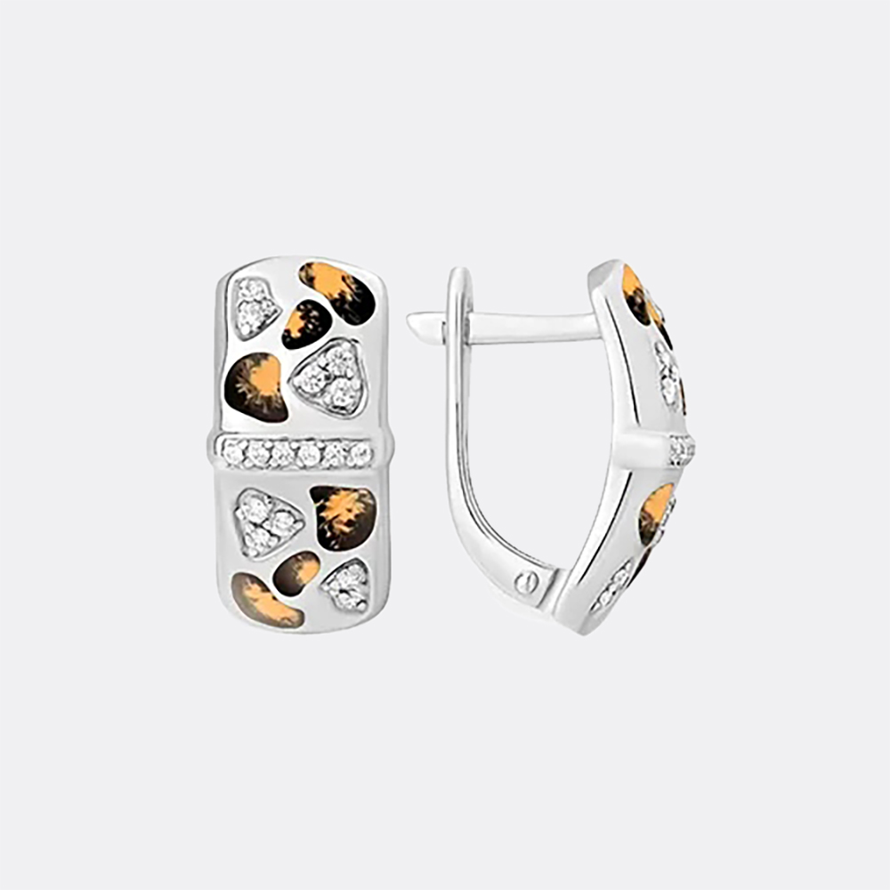 картинка Серьги Завод ювелирных украшений EFREMOV из серебра 925 пробы от ювелирной компании Арт