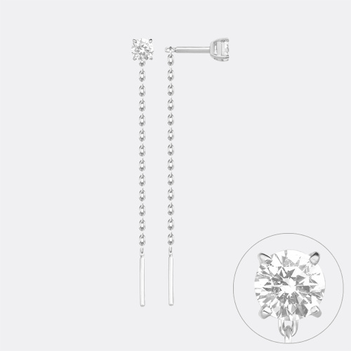 картинка Серьги из серебра 925 пробы от ювелирной компании Арт