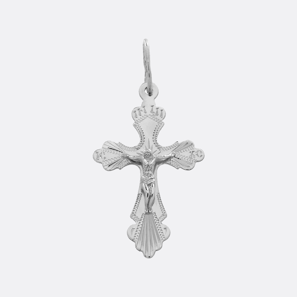 картинка Крест Ювелирный дом АВРОРА из серебра 925 пробы от ювелирной компании Арт