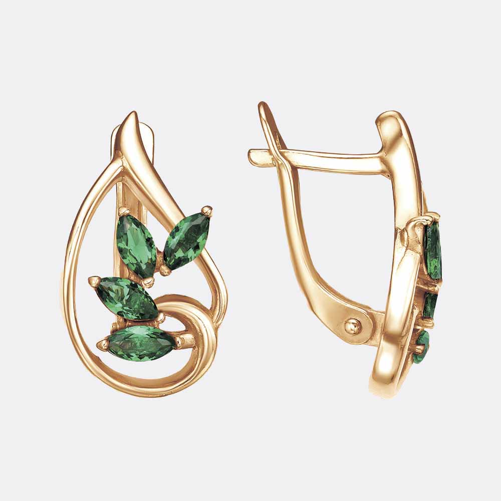 картинка Серьги Ювелирный завод "КРАСНАЯ ПРЕСНЯ" из серебра 925 пробы от ювелирной компании Арт