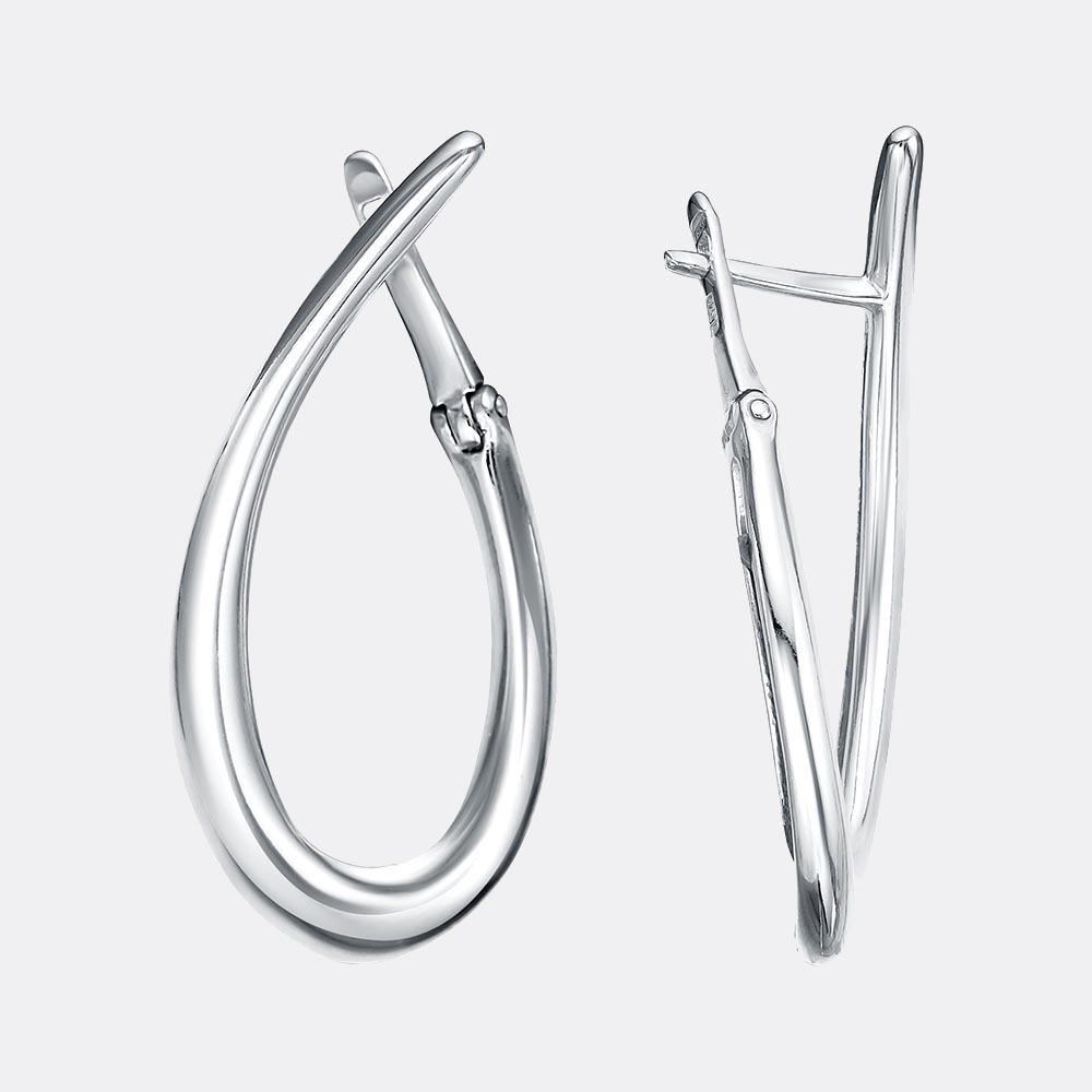 картинка Серьги Ювелирный завод "КРАСНАЯ ПРЕСНЯ" из серебра 925 пробы от ювелирной компании Арт