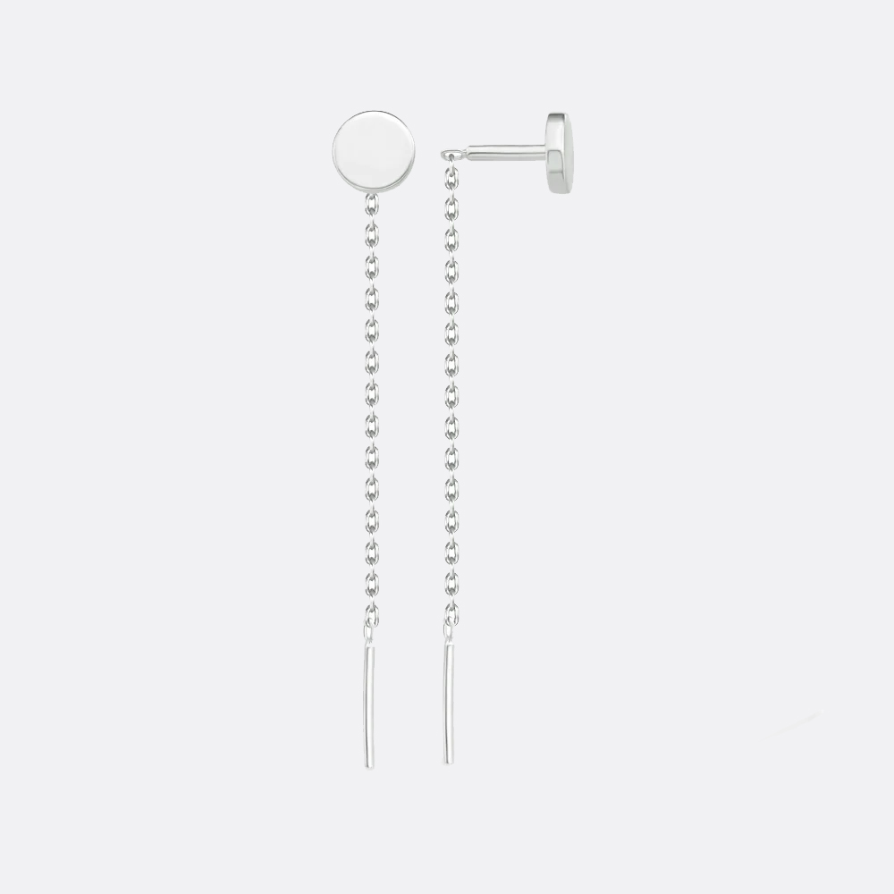 картинка Серьги из серебра 925 пробы от ювелирной компании Арт