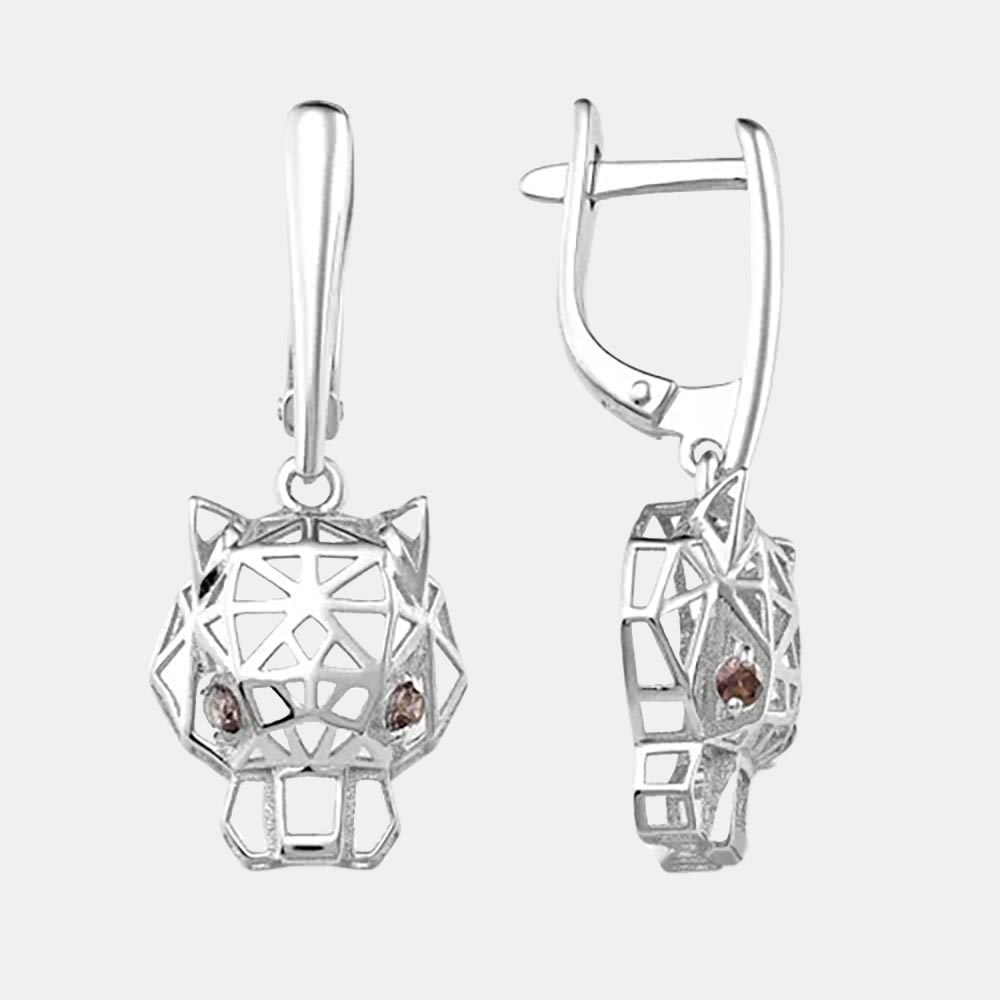 картинка Серьги Завод ювелирных украшений EFREMOV из серебра 925 пробы от ювелирной компании Арт