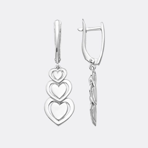 картинка Серьги из серебра 925 пробы от ювелирной компании Арт