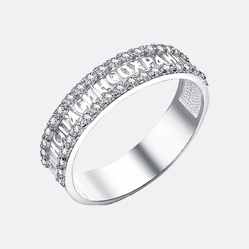 картинка Кольцо из серебра 925 пробы от ювелирной компании Арт