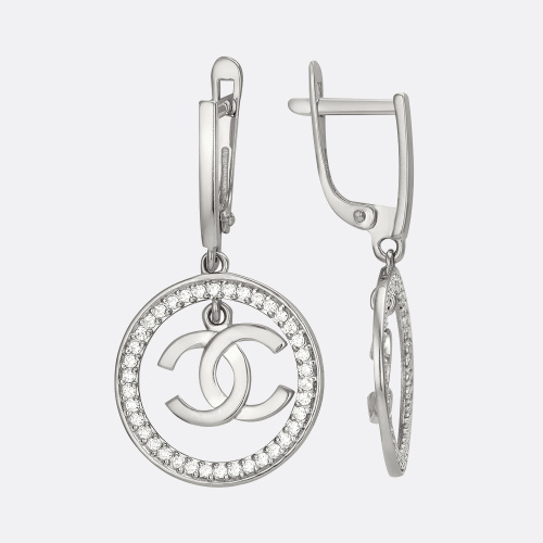 картинка Серьги из серебра 925 пробы от ювелирной компании Арт