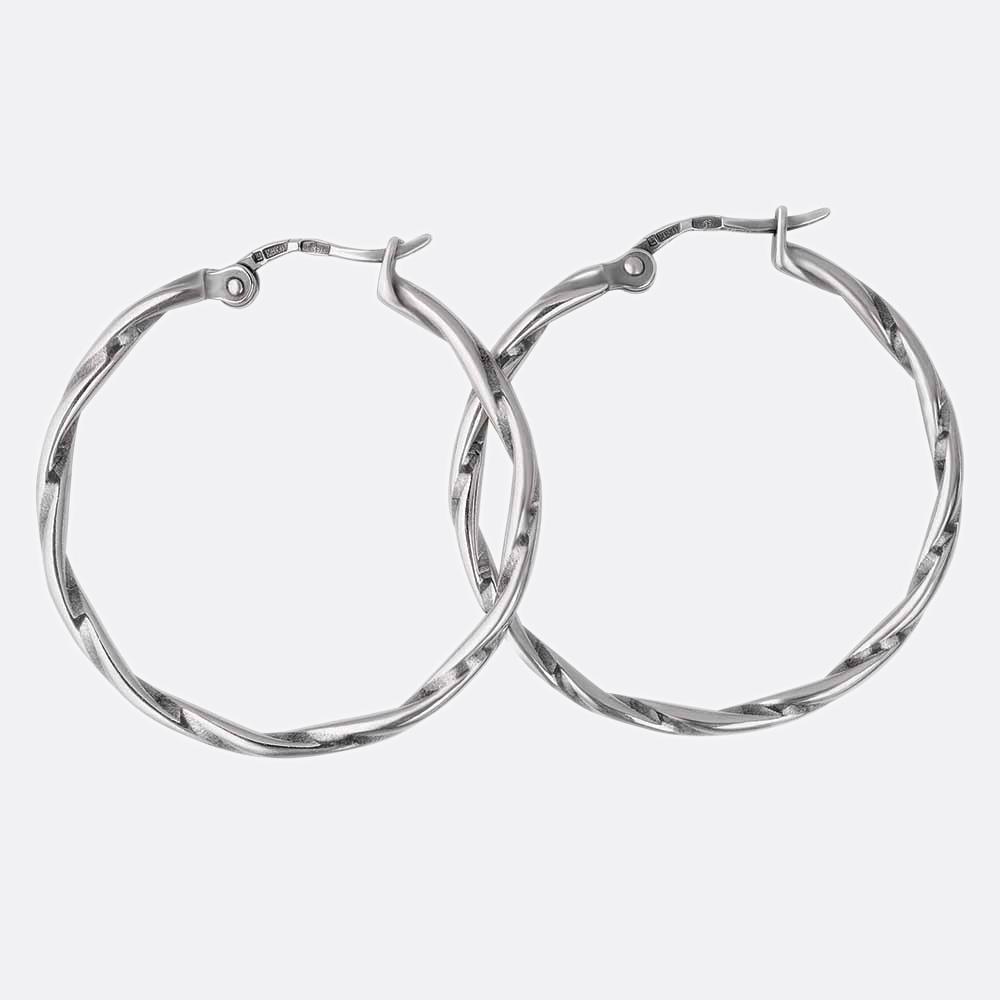 картинка Серьги Ювелирный завод "КРАСНАЯ ПРЕСНЯ" из серебра 925 пробы от ювелирной компании Арт