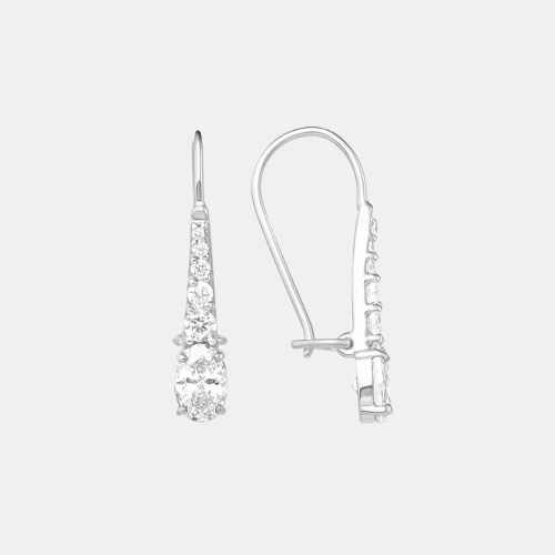картинка Серьги из серебра 925 пробы от ювелирной компании Арт