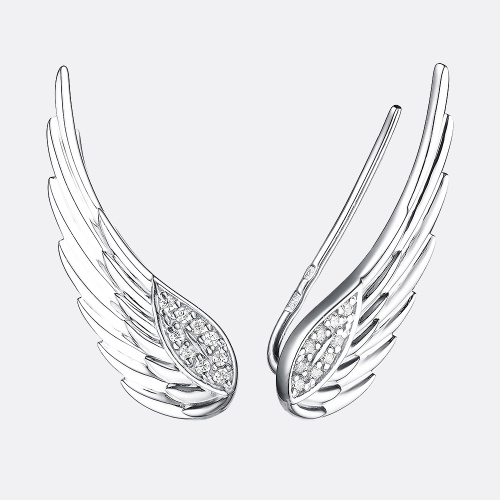 картинка Серьги из серебра 925 пробы от ювелирной компании Арт