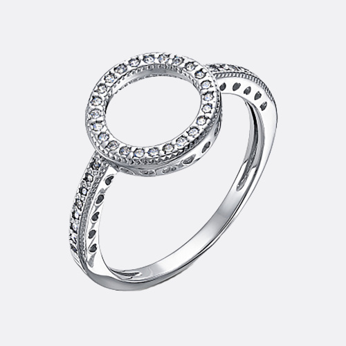 картинка Кольцо из серебра 925 пробы от ювелирной компании Арт