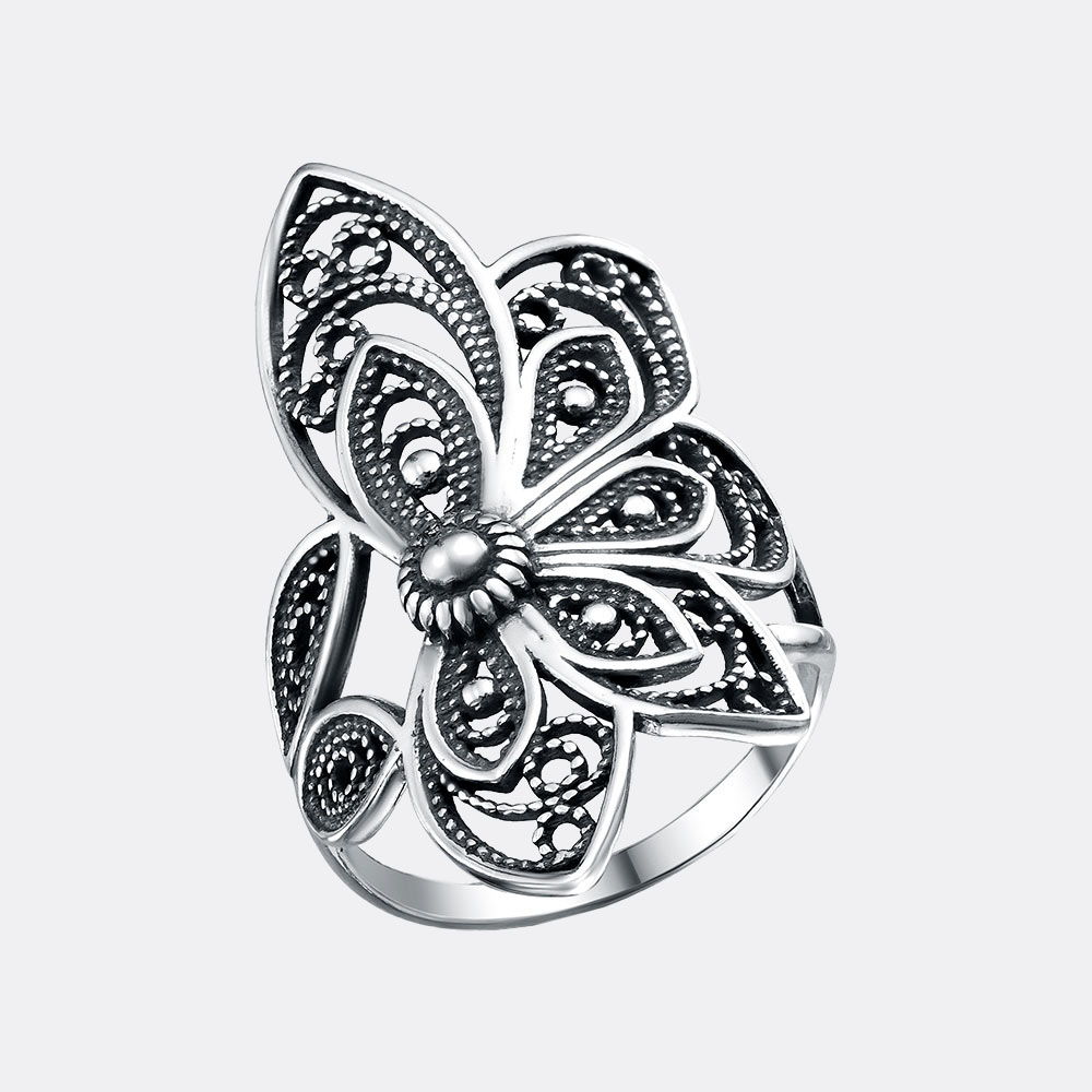 картинка Кольцо Ювелирный завод "КРАСНАЯ ПРЕСНЯ" из серебра 925 пробы от ювелирной компании Арт