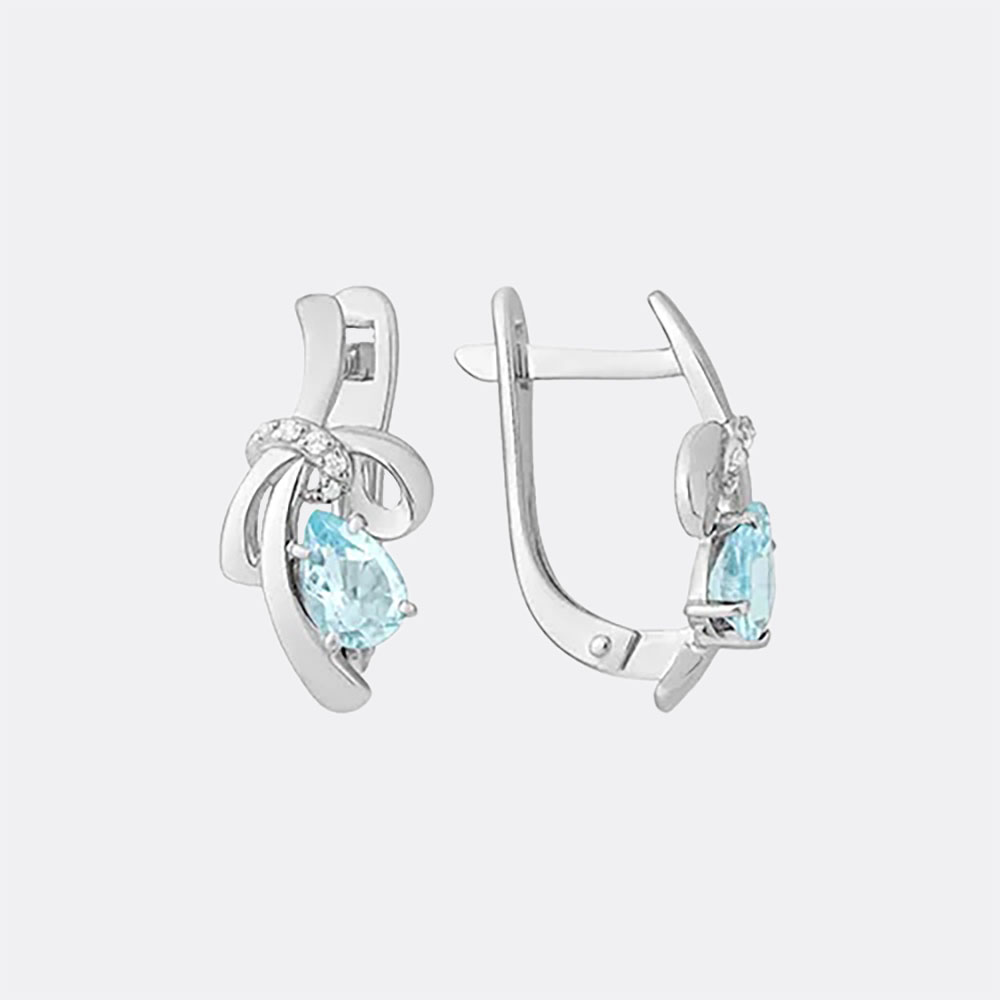 картинка Серьги из серебра 925 пробы от ювелирной компании Арт