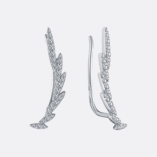 картинка Серьги из серебра 925 пробы от ювелирной компании Арт