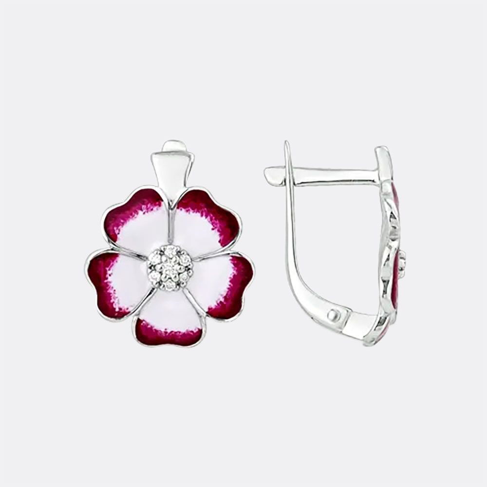 картинка Серьги из серебра 925 пробы от ювелирной компании Арт