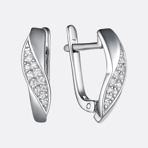 картинка Серьги из серебра 925 пробы от ювелирной компании Арт