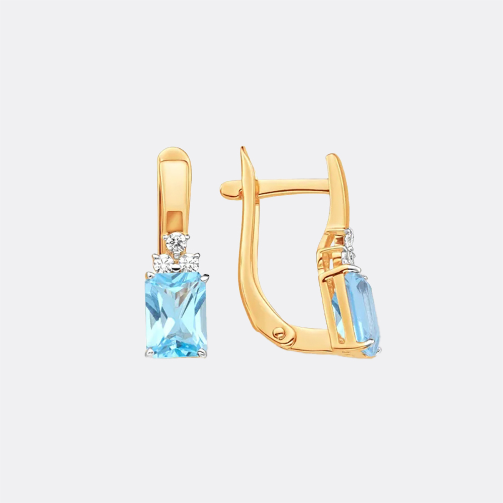 картинка Серьги Завод ювелирных украшений EFREMOV из серебра 925 пробы от ювелирной компании Арт