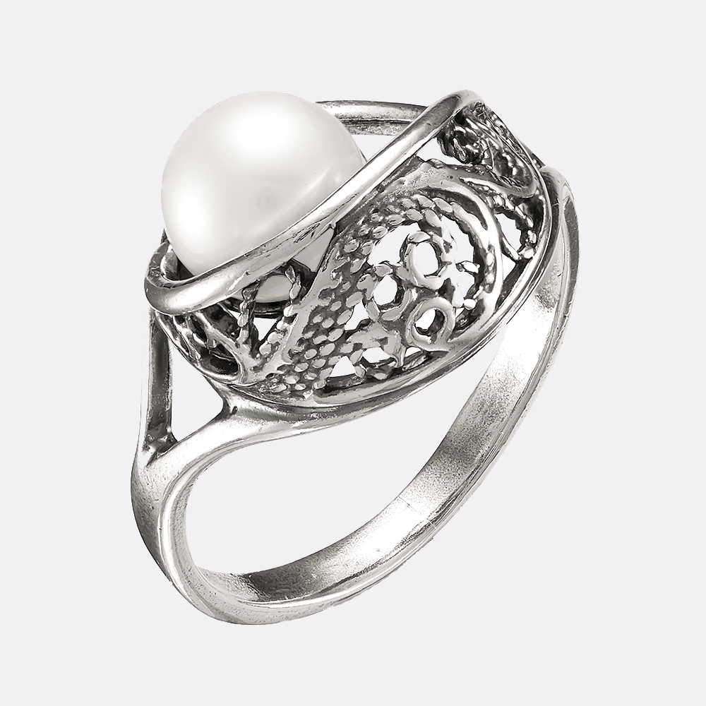 картинка Кольцо Ювелирный завод "КРАСНАЯ ПРЕСНЯ" из серебра 925 пробы от ювелирной компании Арт