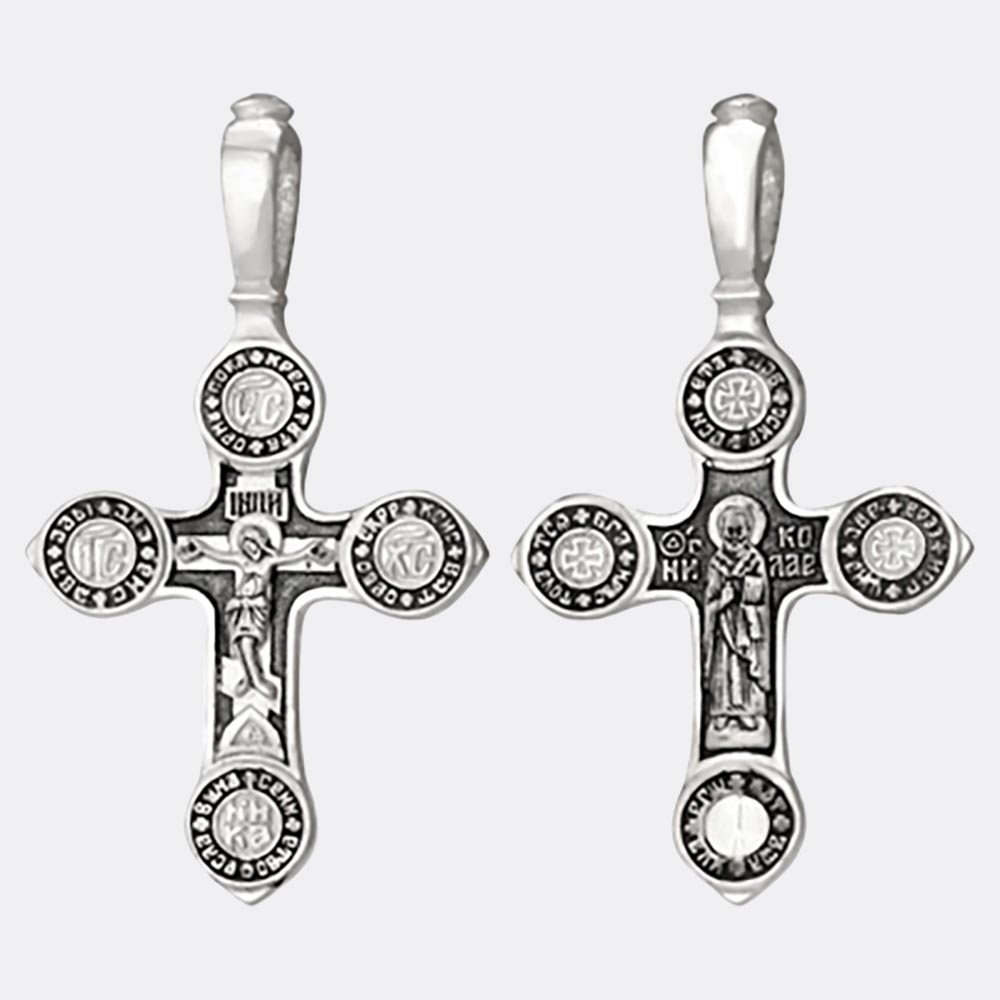 картинка Крест из серебра 925 пробы от ювелирной компании Арт