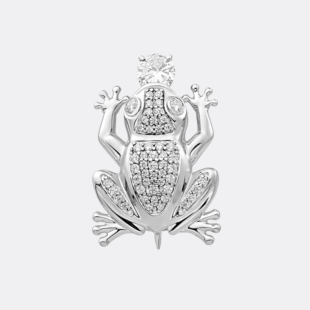 картинка Брошь из серебра 925 пробы от ювелирной компании Арт