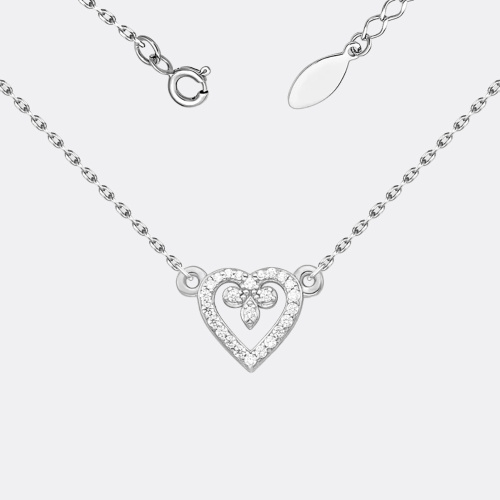 картинка Колье из серебра 925 пробы от ювелирной компании Арт