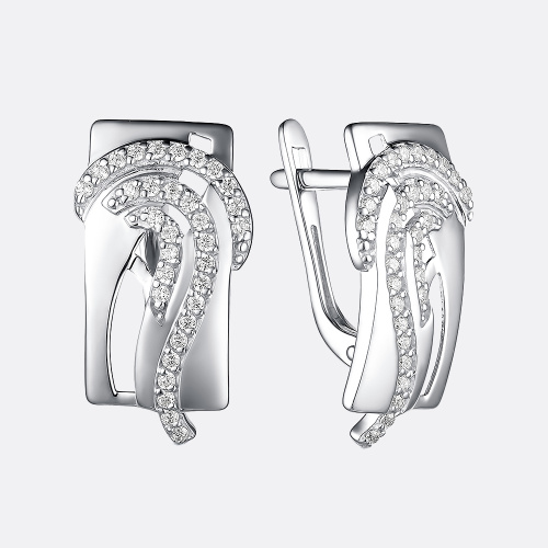 картинка Серьги Ювелирная компания СОРОКИН из серебра 925 пробы от ювелирной компании Арт