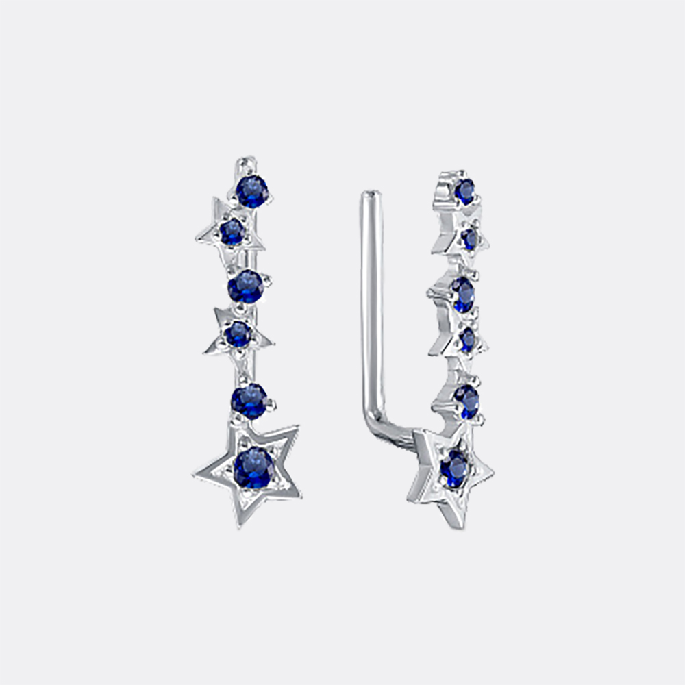 картинка Серьги Вознесенский ювелирный завод из серебра 925 пробы от ювелирной компании Арт