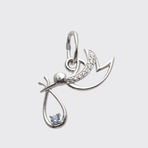 картинка Подвеска Завод ювелирных украшений EFREMOV из серебра 925 пробы от ювелирной компании Арт