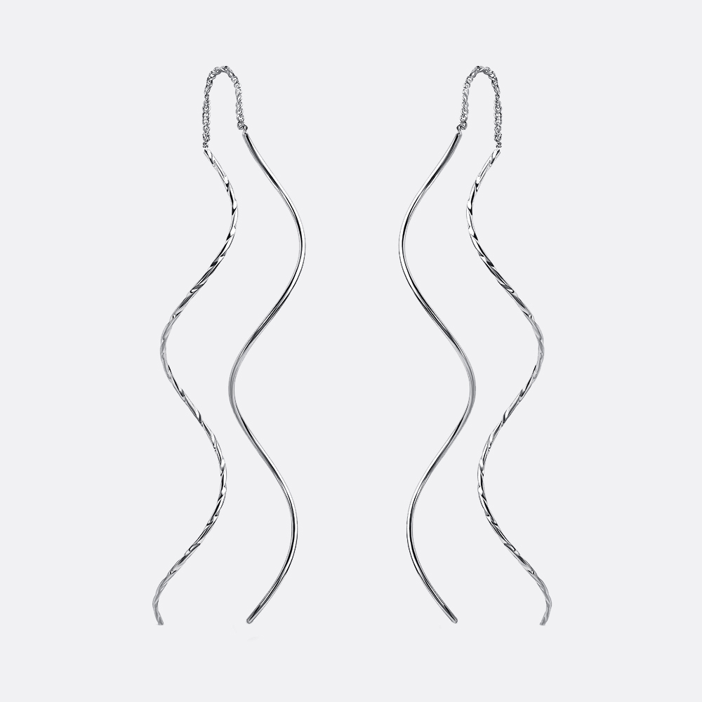 картинка Серьги из серебра 925 пробы от ювелирной компании Арт