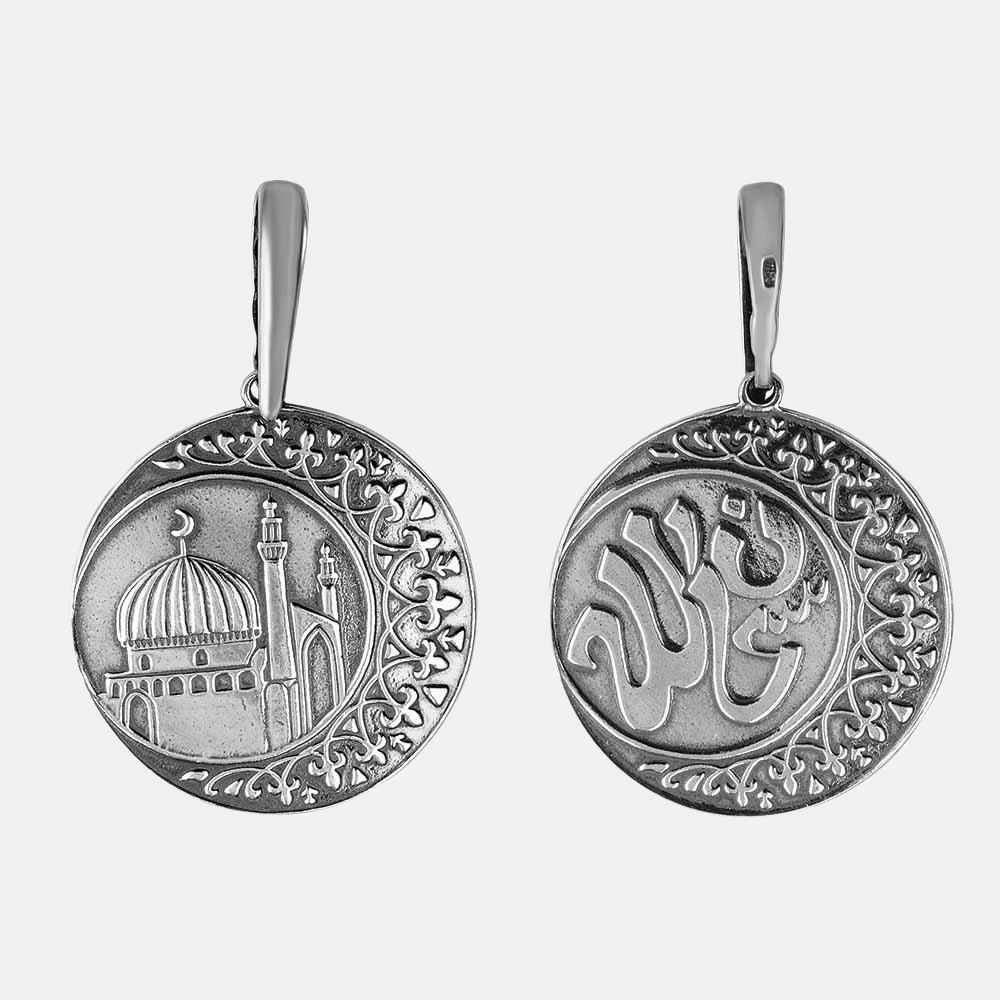 картинка Подвеска Ювелирный завод "КРАСНАЯ ПРЕСНЯ" из серебра 925 пробы от ювелирной компании Арт