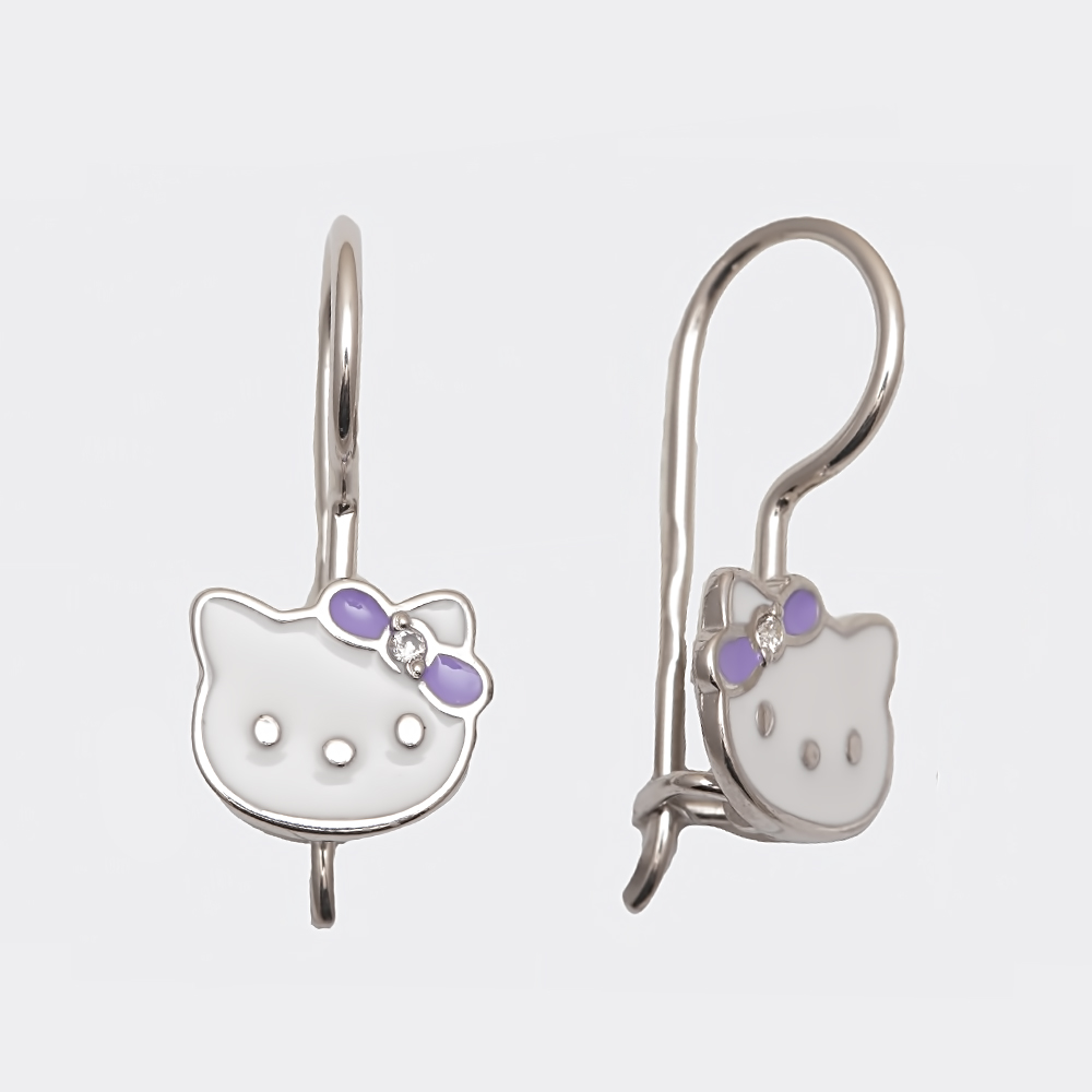 картинка Серьги из серебра 925 пробы от ювелирной компании Арт