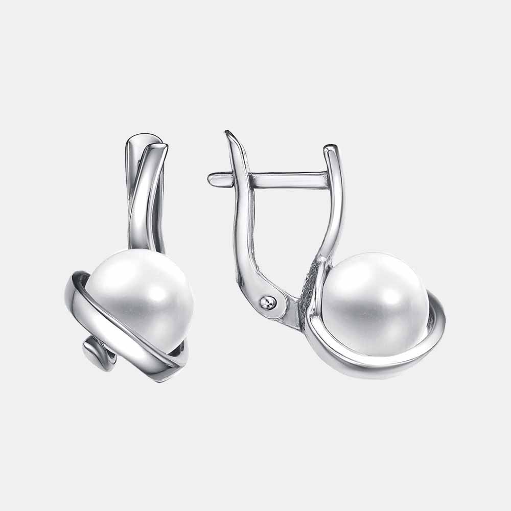 картинка Серьги Ювелирный завод "КРАСНАЯ ПРЕСНЯ" из серебра 925 пробы от ювелирной компании Арт