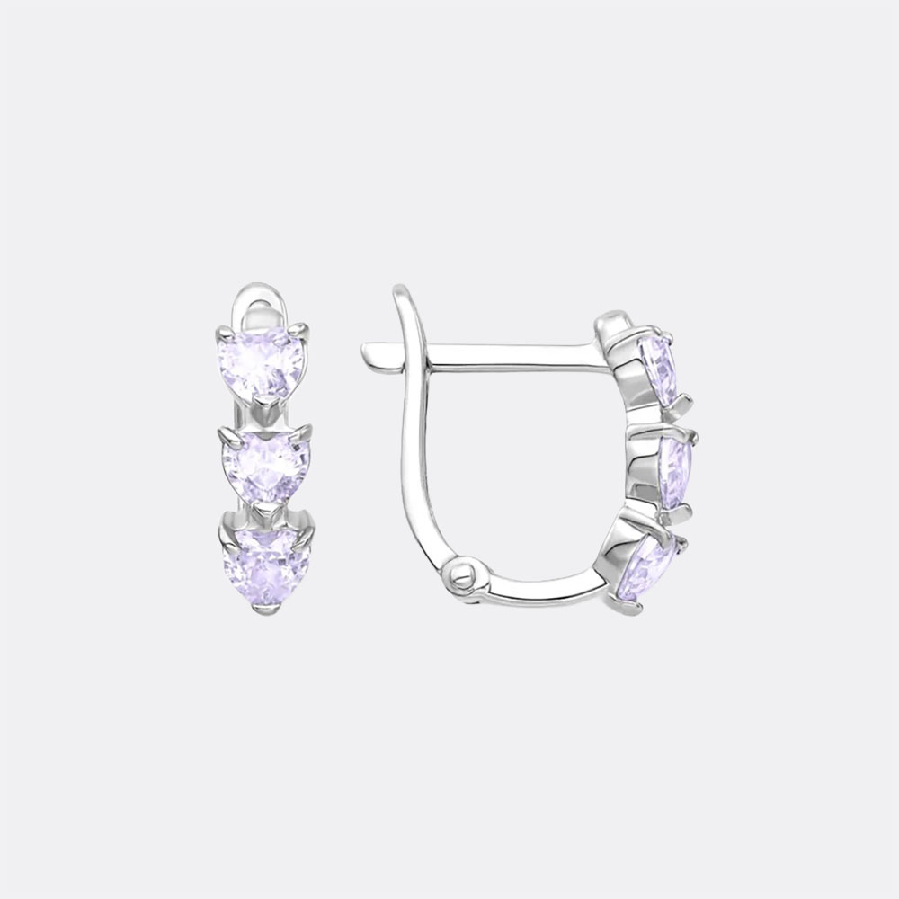картинка Серьги из серебра 925 пробы от ювелирной компании Арт