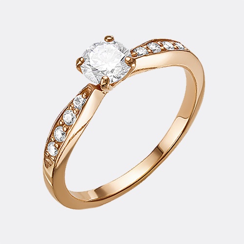 картинка Кольцо Вознесенский ювелирный завод из серебра 925 пробы от ювелирной компании Арт