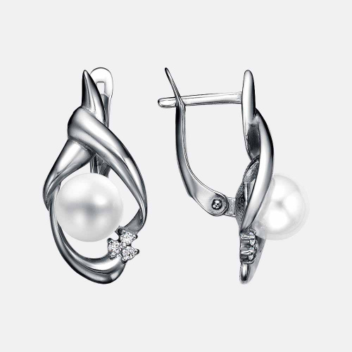 картинка Серьги из серебра 925 пробы от ювелирной компании Арт