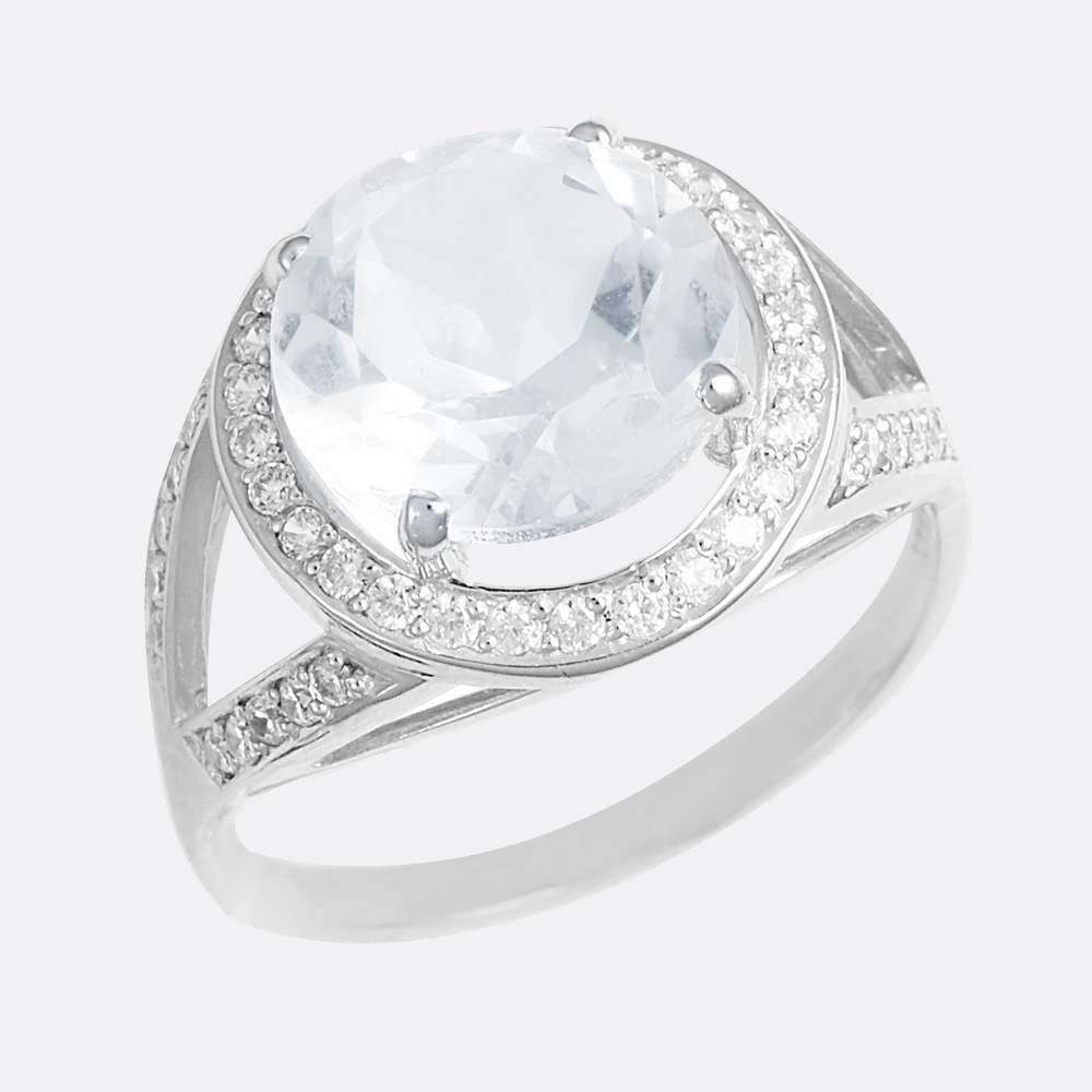 картинка Кольцо Ювелирный дом АВРОРА из серебра 925 пробы от ювелирной компании Арт