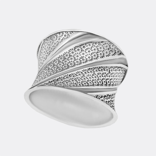 картинка Кольцо ФИТ из серебра 925 пробы от ювелирной компании Арт