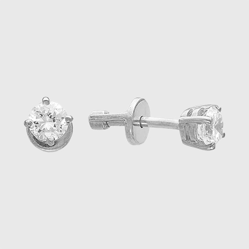 картинка Серьги ZLATO из серебра 925 пробы от ювелирной компании Арт