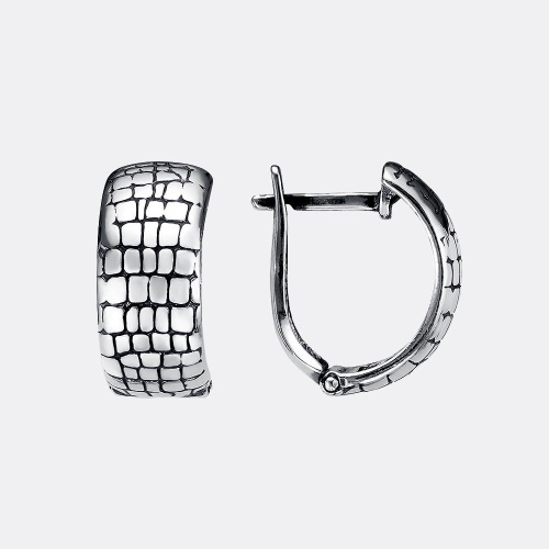 картинка Серьги Ювелирный завод "КРАСНАЯ ПРЕСНЯ" из серебра 925 пробы от ювелирной компании Арт