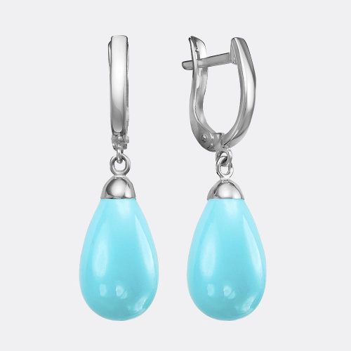 картинка Серьги Ювелирный завод "КРАСНАЯ ПРЕСНЯ" из серебра 925 пробы от ювелирной компании Арт