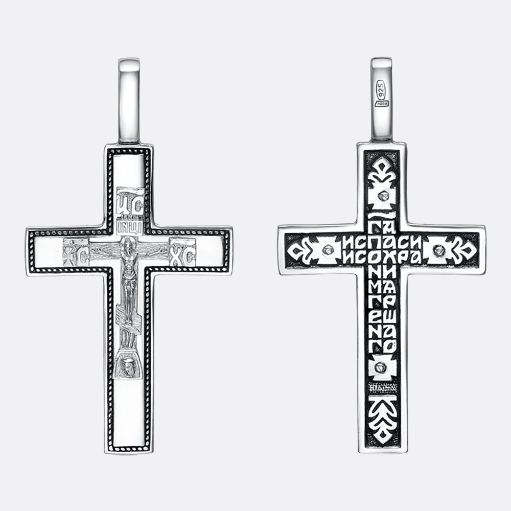картинка Крест из серебра 925 пробы от ювелирной компании Арт
