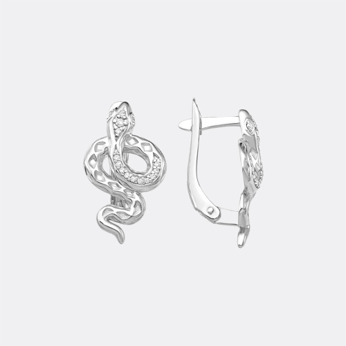 картинка Серьги из серебра 925 пробы от ювелирной компании Арт