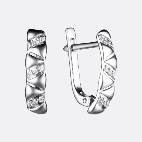 картинка Серьги из серебра 925 пробы от ювелирной компании Арт