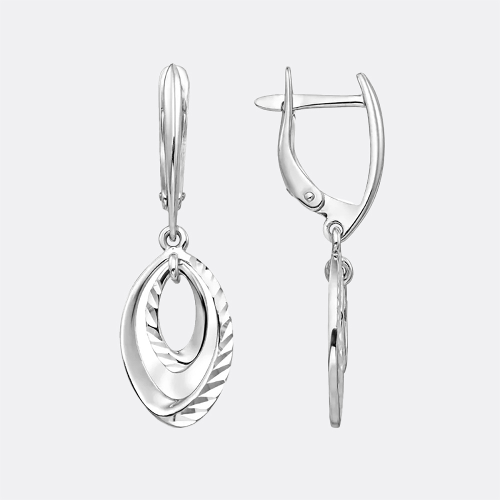 картинка Серьги из серебра 925 пробы от ювелирной компании Арт