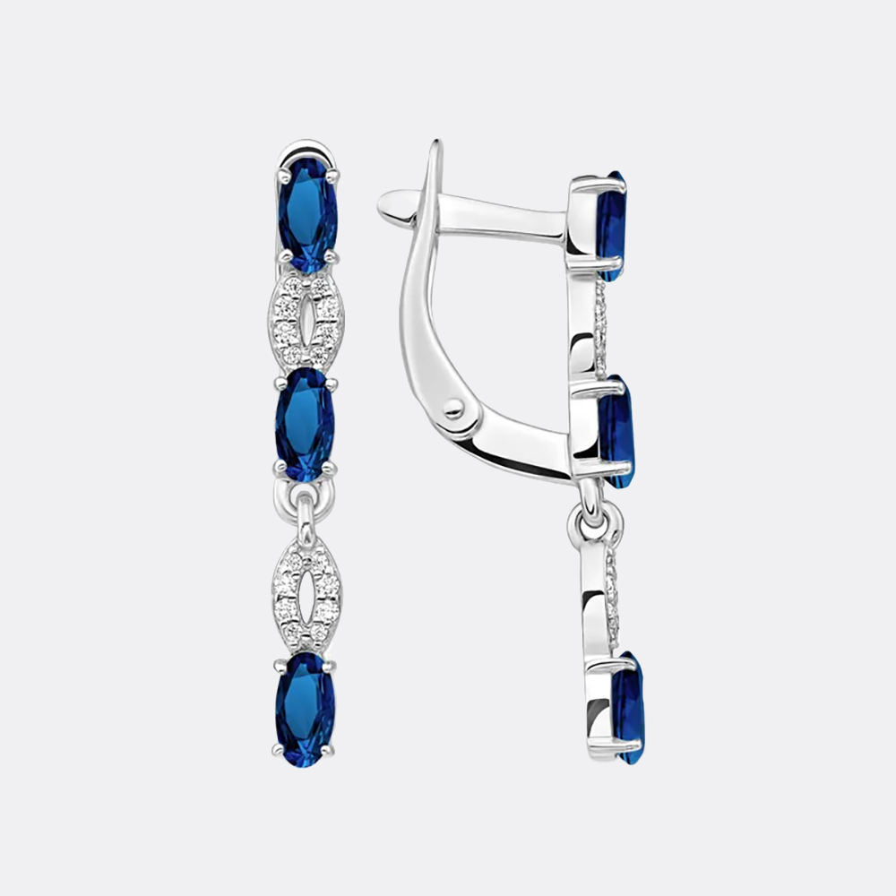 картинка Серьги из серебра 925 пробы от ювелирной компании Арт