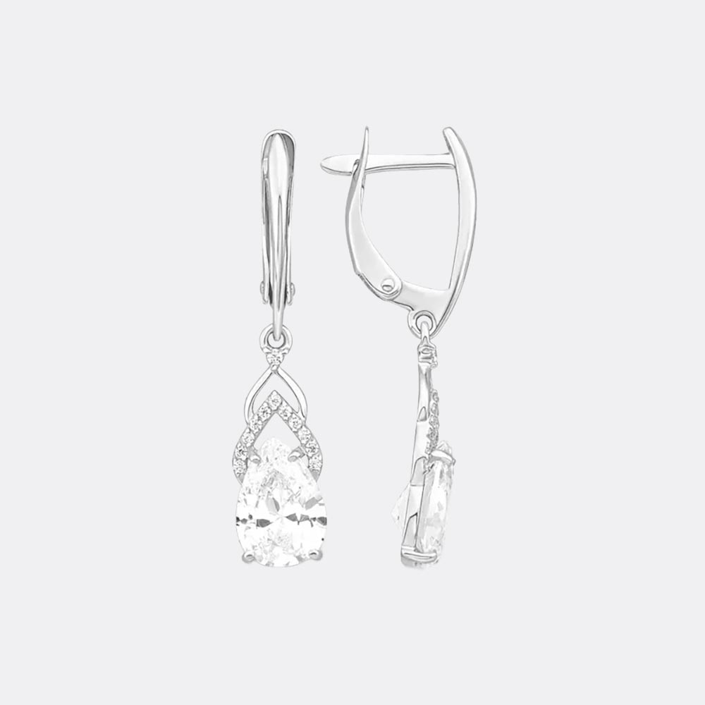 картинка Серьги из серебра 925 пробы от ювелирной компании Арт