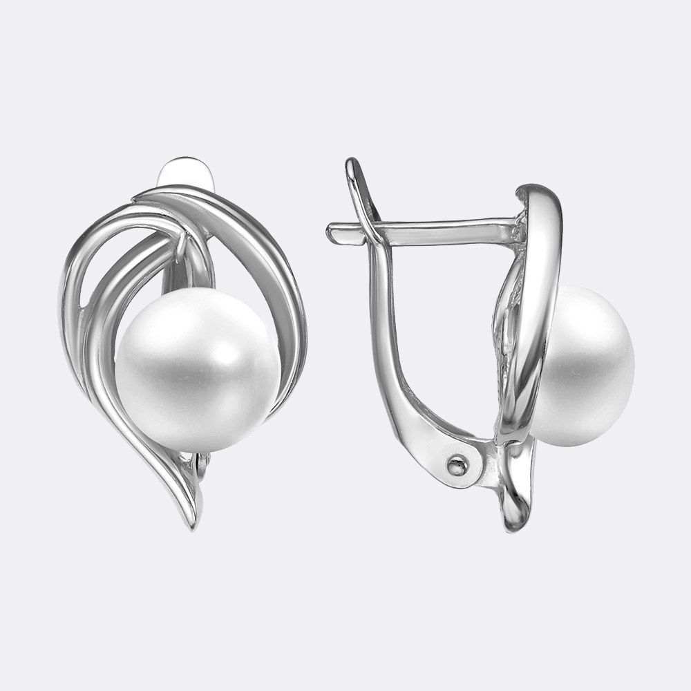 картинка Серьги Ювелирный завод "КРАСНАЯ ПРЕСНЯ" из серебра 925 пробы от ювелирной компании Арт