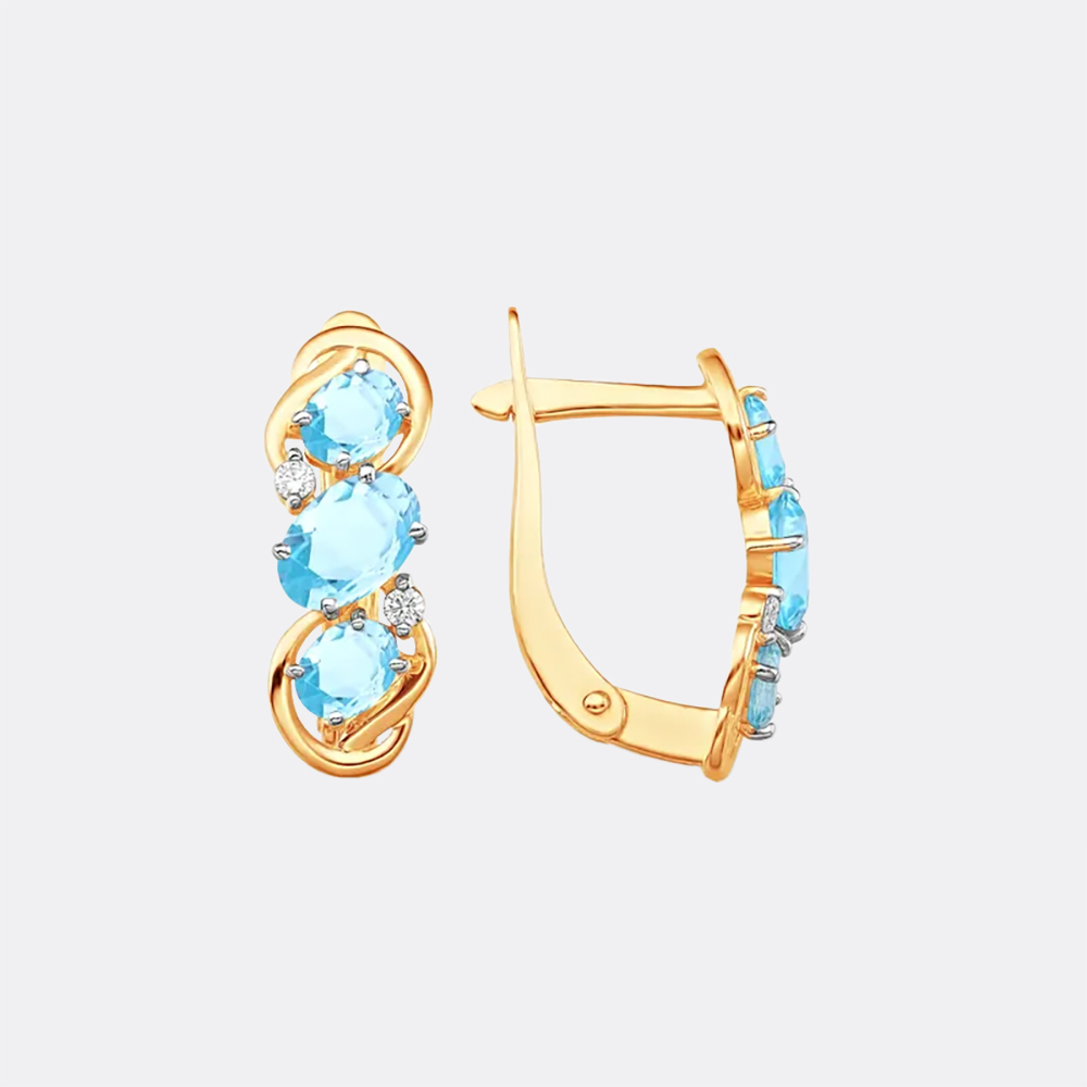 картинка Серьги из серебра 925 пробы от ювелирной компании Арт