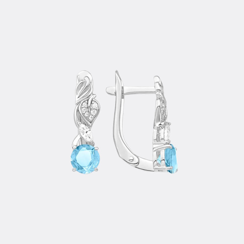 картинка Серьги из серебра 925 пробы от ювелирной компании Арт