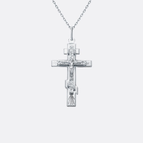 картинка Крест Завод ювелирных украшений EFREMOV из серебра 925 пробы от ювелирной компании Арт
